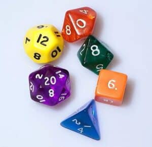 Activities for Adults with Disabilities - Dice Game